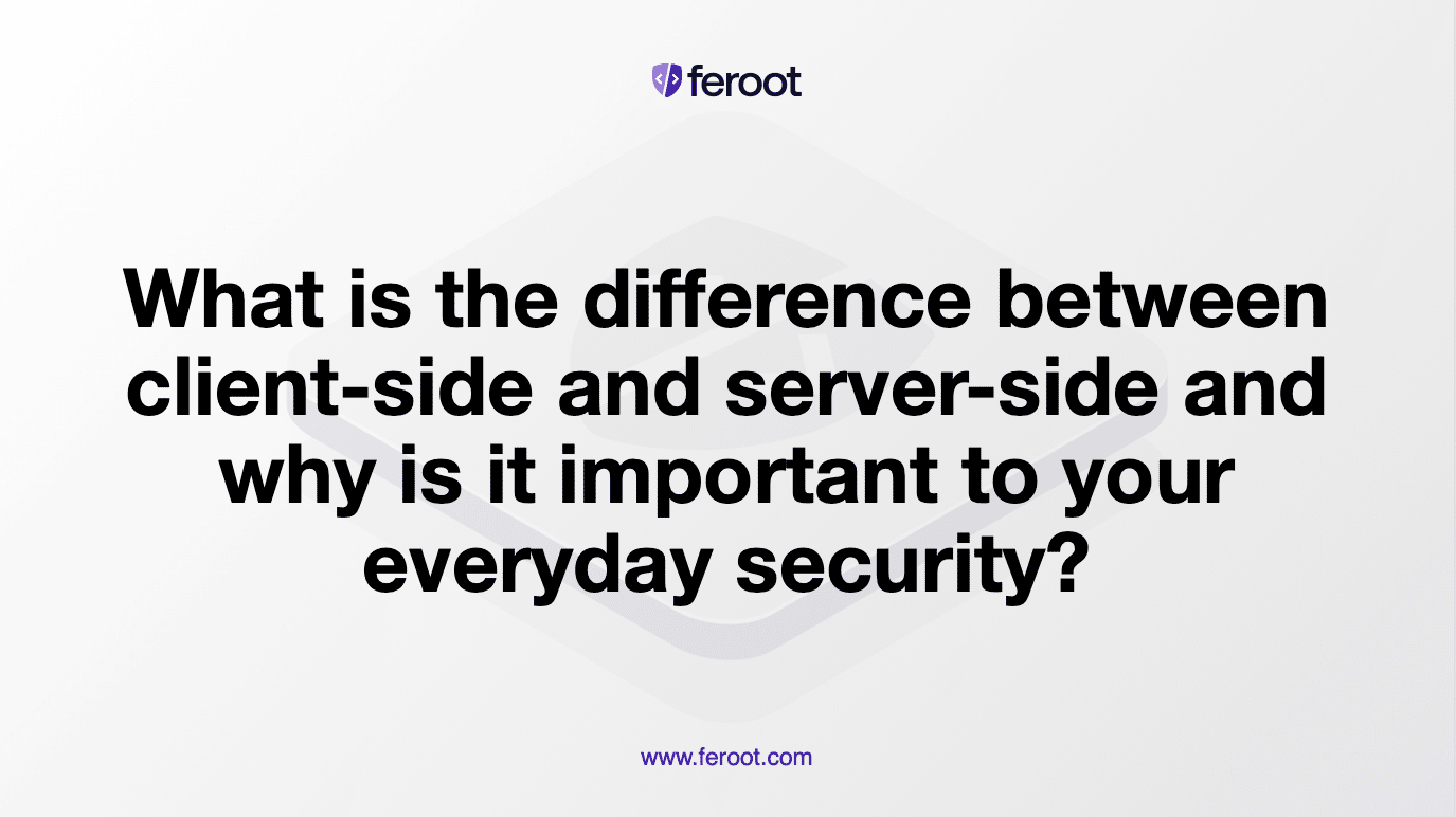 Difference between browser-based and server side