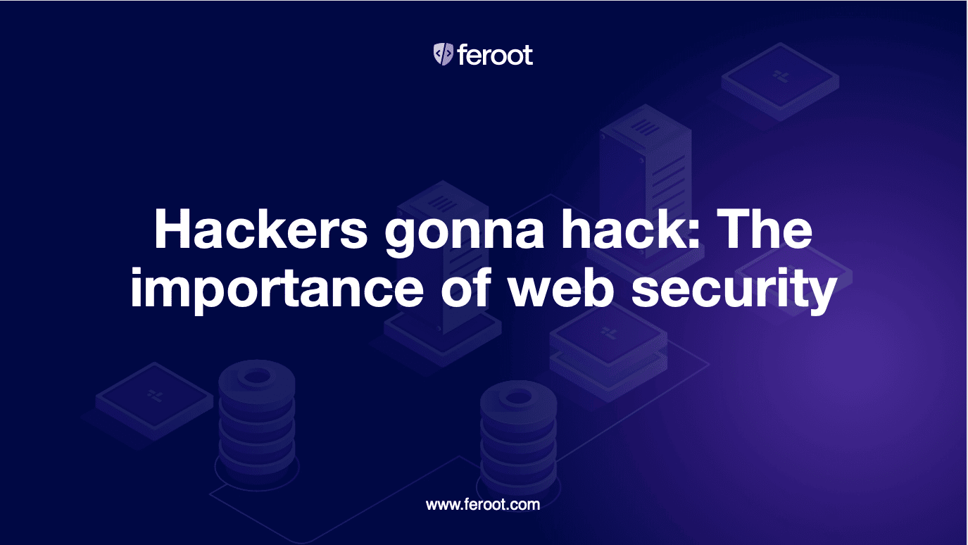 Hackers gonna hack: The importance of web security