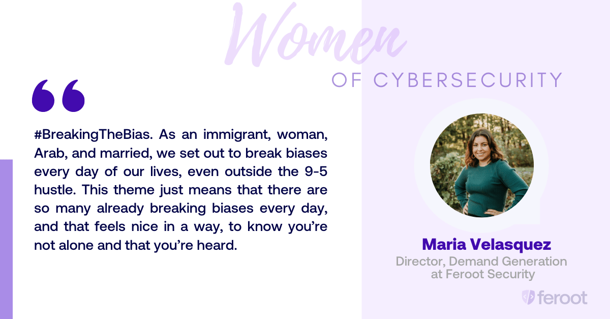 Women of Cybersecurity: Marketing Guru, Maria Velasquez