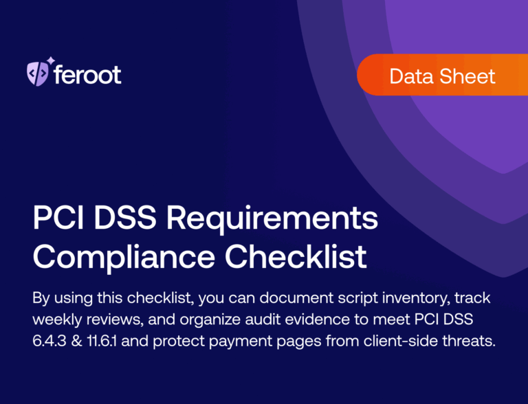 PCI DSS Requirements Compliance Checklist